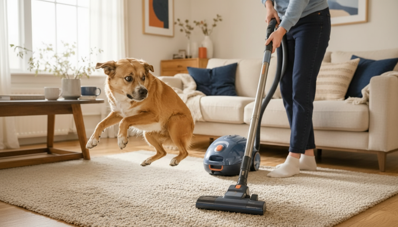 Vacuum Stress in Pets: Calm Dogs & Cats in 2 Weeks